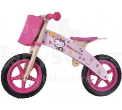 Disney  Wooden Hello Kitty 445  Детский деревянный балансировочный велосипед без педалей 