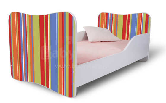 Nobi   Bērnu stilīga gulta ar matraci 144x74 cm