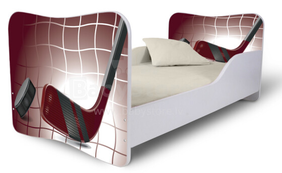 Stilinga „Nobi Sport“ vaikų lova su čiužiniu 144x74 cm