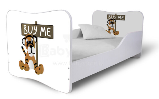 Nobi Buy me Стильная молодёжная  кровать с матрасом 144x74 см