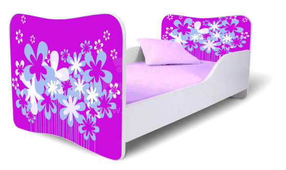 Nobi Decor Стильная молодёжная  кровать с матрасом 144x74 см