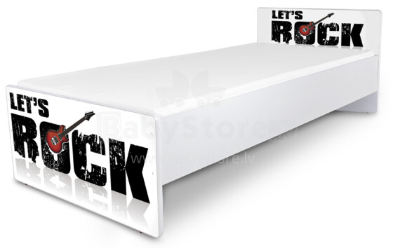 Nobi Rock Стильная  кровать для подростков с матрасом 184x84 см