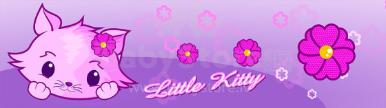 „Nobi Little Kitty“ vaikų sienelė 240 x 67 cm