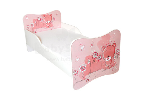 AMI Bear Стильная молодёжная  кровать с матрасом 144x74 см
