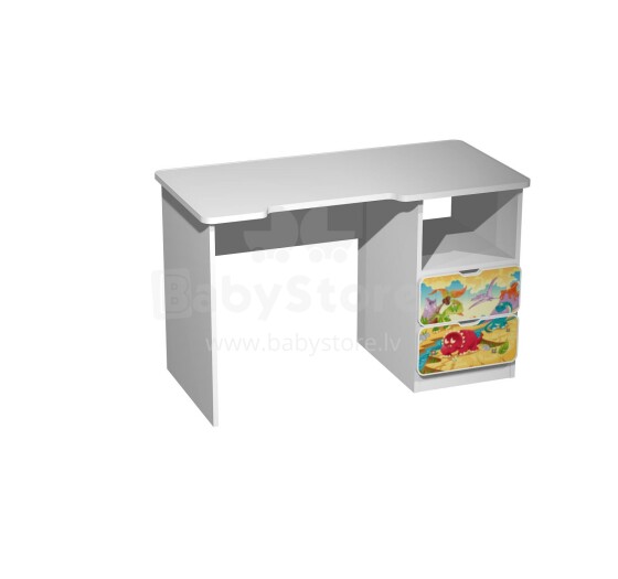 Stilingas vaikų „AMI Dino“ darbo stalas 75 x 120 x 60 cm