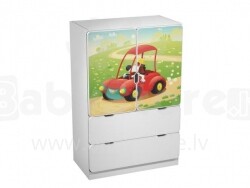 AMI Transport  Детский  стильный  шкаф 125 x 80 x 45 см