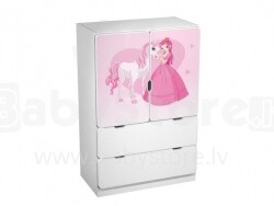AMI Pony Bērnu stilīgs skapis 125 x 80 x 45 cm