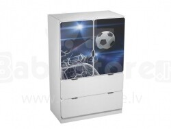 AMI Football  Детский  стильный  шкаф 125 x 80 x 45 см