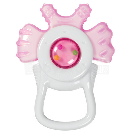 Munchkin Art. 011488 Vibrating Massage Teether Pink Vibrāciju masētājs kožamā rotaļlieta pink