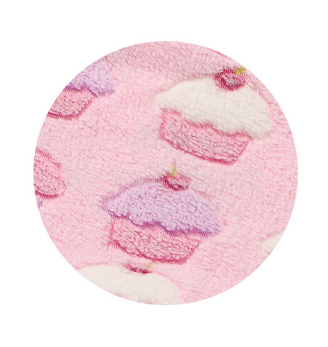 BabyOno Art. 1403 Ice Cream Мягкое одеяло из микрофибры с тисненым рисунком (75x100см)