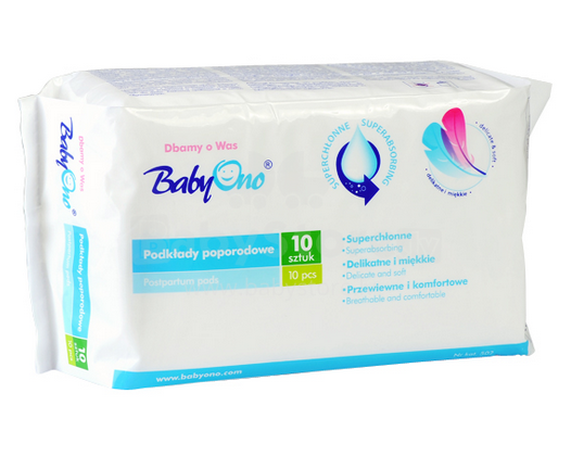 BabyOno Art. 502 Pēcdzemdību paketes (10 gab.)