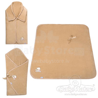 Baby Matex Niki Bears Brown 1777 конвертик - спальный мешок многофункциональный 90x90