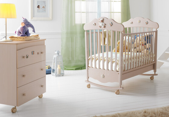 Baby Expert Ceramics Bijoux Bianco Bērnu ekskluzīva gultiņa