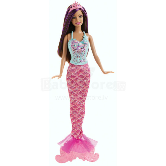„Mattel“ pasakų magijos undinėlė Teresa Doll Art. CBV45 lėlė Barbija undinė