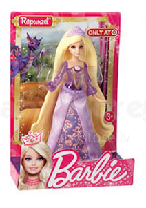 „Mattel Barbie“ mažoji lėlė „Barbie“ princesės „Rapunzel“ lėlės. V7050 Mini lėlė Barbė