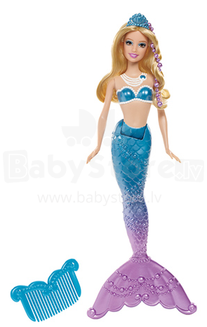Mattel Barbie The Pearl Princess Mermaid Doll - Blue Art. BDB47 Кукла Барби Русалочка