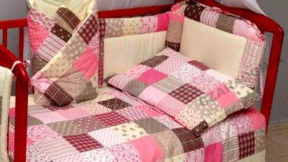 Baby Matex Patchwork Pink 02 Комплект детского постельного белья из 2-х частей