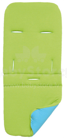 Fillikid Reversible seat liner Vario Memory Art.7740-14 ratiņu sēžamās daļas ieliktnis (pārvalks) green/turquoise