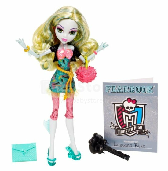 „Mattel Monster High Picture Day Doll Doll Art“. X4636 „Lelle Lagoona Blue“