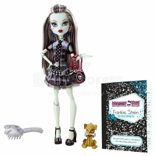 „Mattel Monster High“ klasikinis lėlių menas. BBC76 Lelle Frankie Stein