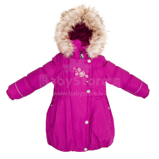 LENNE '15 Sofia 14334 Bērnu siltā ziemas termo jaciņa [jaka] (104-122cm) krāsa:605