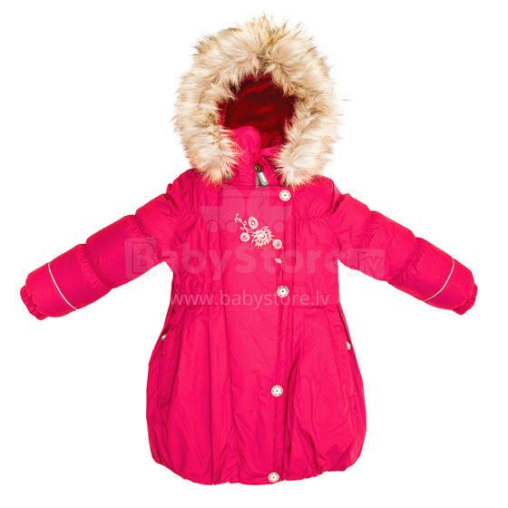 LENNE '15 Sofia 14334 Утепленная термо курточка для девочек, цвет 187 (размер 104-122)