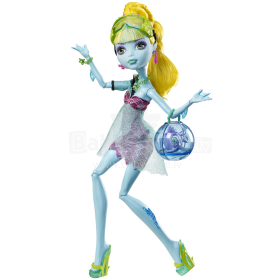 „Mattel Monster High 13 Wishes Doll“ - „Lagoona Blue Art“. BBK02 lėlė