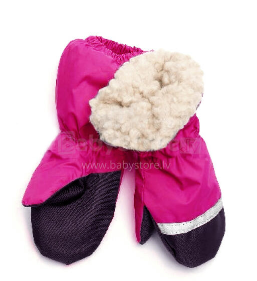 LENNE '15 Mittens 14175 Зимние термо варежки для детей (2,4 разм.) цвет 271
