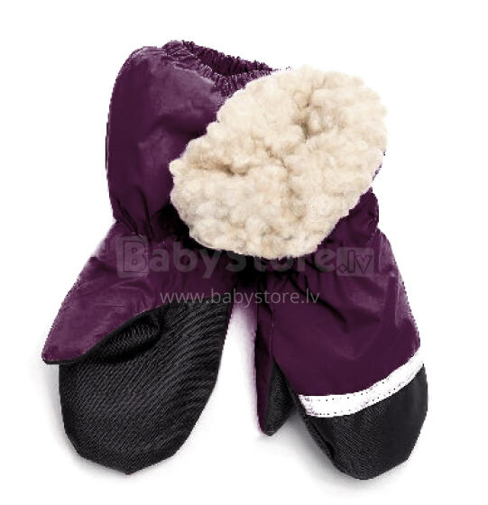 LENNE '15 Mittens 14175 Зимние термо варежки для детей (0,8 разм.) цвет 617