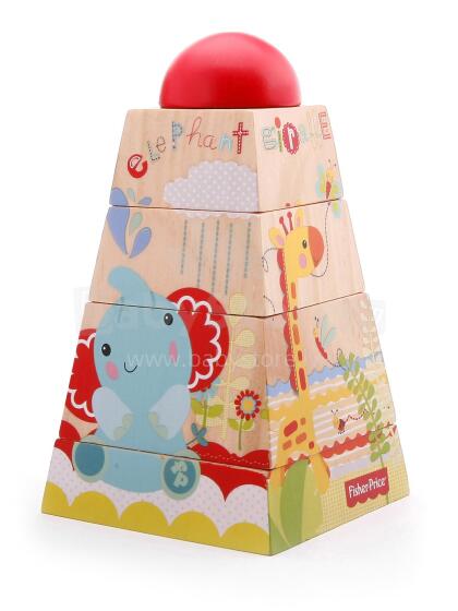 Fisher Price Puzzle Stacker Art. 1011F Koka puzle-piramīda