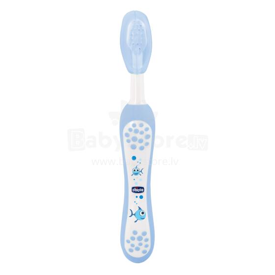 Chicco Art.06958.20 Blue zobu birste 6+m
