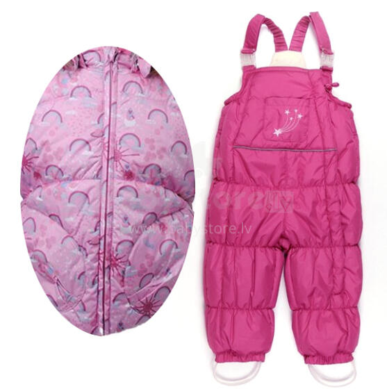 Huppa Robin 86cm Winter 2011-2012  Mazuļu bikses ar augsto vidu 160g 2157AW11 strawberry  936
