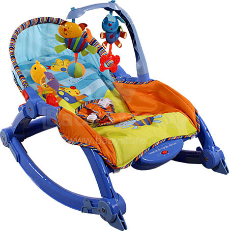 Arti Edu Soft-Play 971 Blue Toddler Rocker Bērnu šūpuļkrēsls