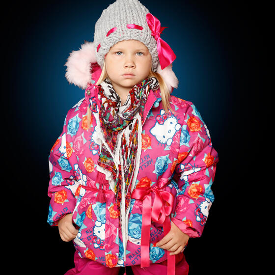 Huppa'15 Cathy Hello Kitty 1677BH14 Утепленная термо курточка для девочек, цвет 973 (размер 86 )