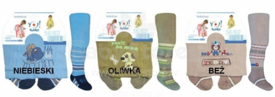 Yo!Baby Art.RA-07 Infant tights frote boys Детские колготки Frote
