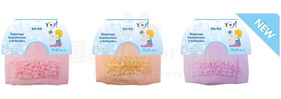 Yo!Baby Art.RA-27 Tights Girls Нарядные детские колготки для девочек с рюшами