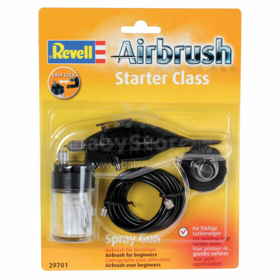 Revell 29701 Airbrush Spray Gun Starter Class Model Making Kit Set