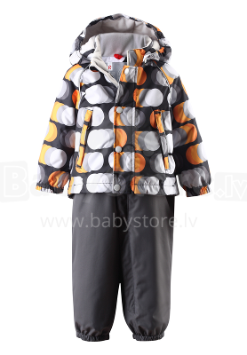 „Reima'15 Saturn 513075-2712“ šilta kūdikio žieminė šiltų kostiumų striukė + kelnės (98 cm)