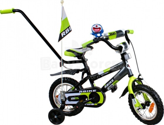 Arti '14 BMX Rbike 3-12 Grey-Green triratukas vaikams