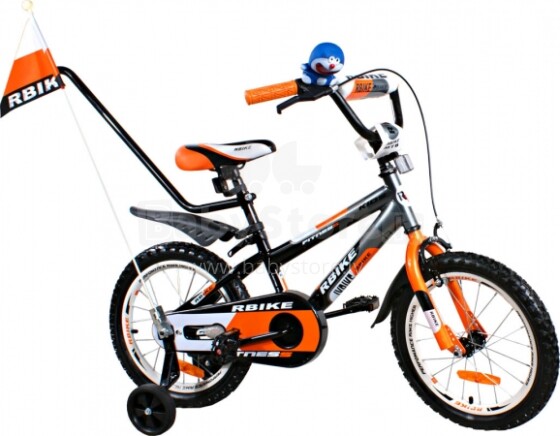 Arti '14 BMX Rbike 3-16 Grey-Orange Trīsritenis bērniem