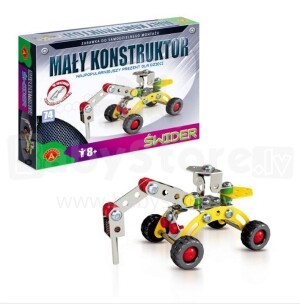 Edu Fun Toys Maly konstruktor 5691 Metaliskais konstruktors 