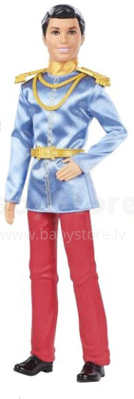 „Mattel Disney“ princas žavus iš „Pelenės“ lėlės meno. BDJ06 „Disney“ princas