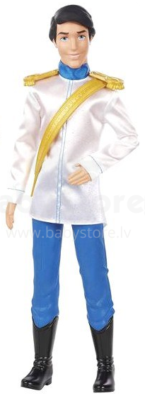 „Mattel Disney“ princesė Mažosios undinės princas Erikas Lėlės menas. BDJ06 „Disney“ princas