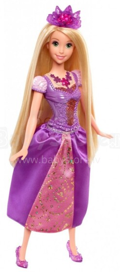 „Mattel Disney Princess“ žvilgantys žibintai „Rapunzel Doll Art“. BDJ22 „Disney Princess“