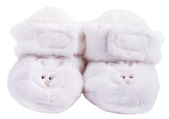 LENNE '15 Bunny Аrt.14348 Теплые мягкие пинеточки для малышей, цвет:100