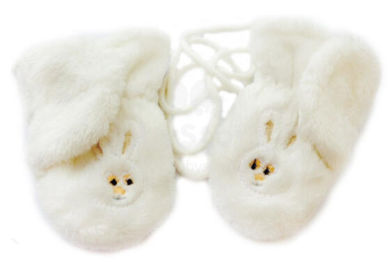 LENNE '15 Bunny Аrt.14349/15349 Теплые мягкие руковички для малышей, цвет:100