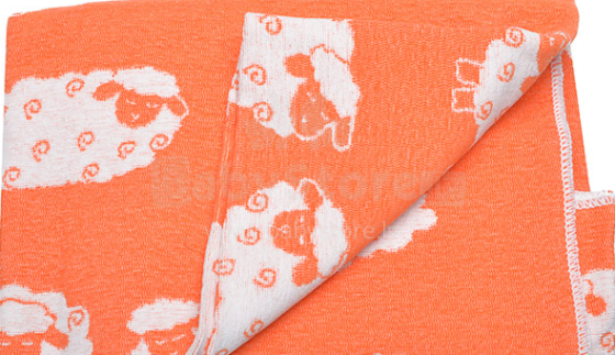 WOT Art.ALE 004/5 Сhenille Baby Blanket 100% Cotton 90x133