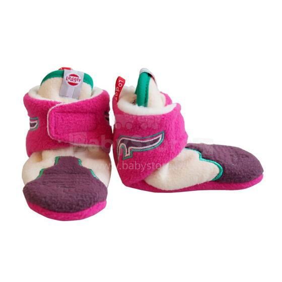 Lodger'14 Slipper Fleece Native Rosa  SL 573  Flīsa  čībiņas 0-3 mēn.