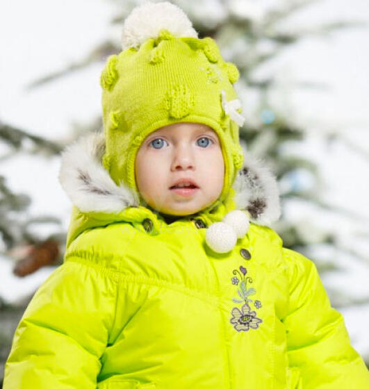 Lenne '15 Knitted Hat Mammu Art.14376/104 Meiteņu siltā cepure