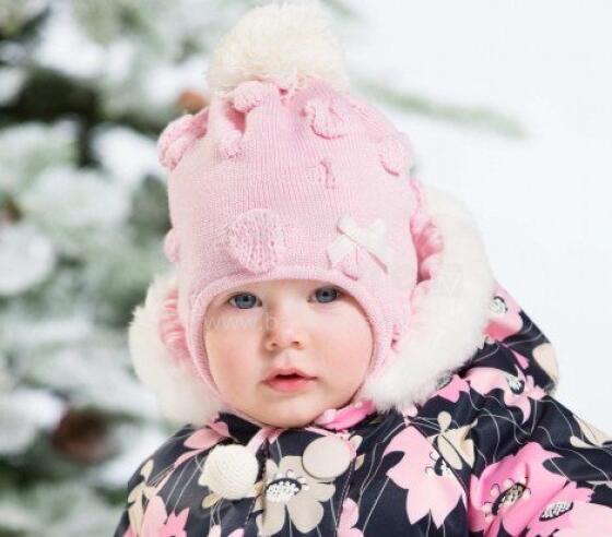 Lenne '15 Knitted Hat Mammu Art.14376/127 Теплая шапочка для девочек